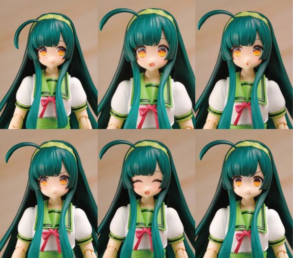 Tohoku Zunko Plastic Model Kit 1/12 Plafia Tohoku Zunko Mini Figure Set 13 cm