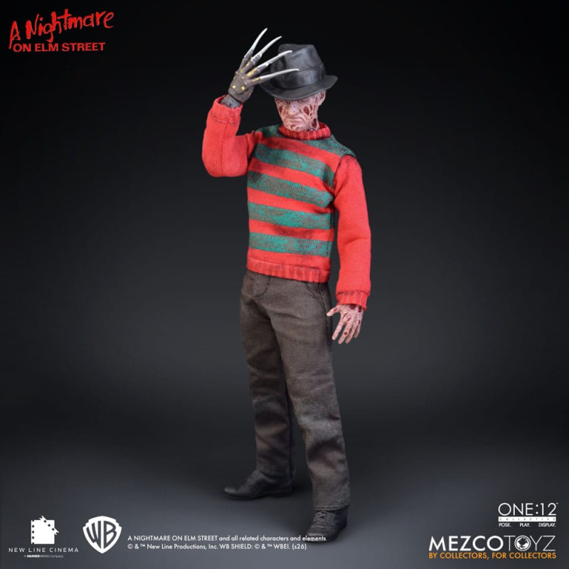 Nightmare On Elm Street Action Figure 1/12 Freddy Krueger 17 cm 12