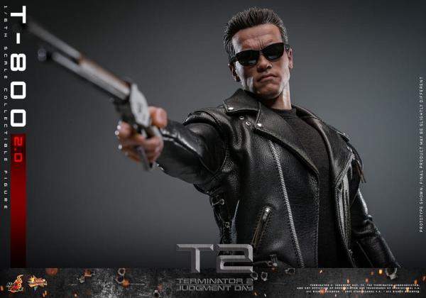 Terminator 2 Movie Masterpiece Action Figure 1/6 T-800 2.0 32 cm 13