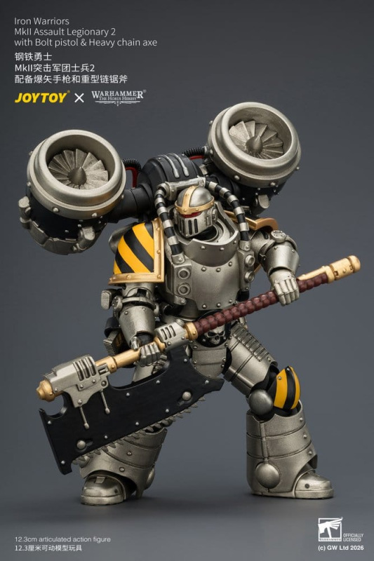 Warhammer The Horus Heresy Action Figure Iron Warriors MkII Assault Legionary 2 12 cm 12