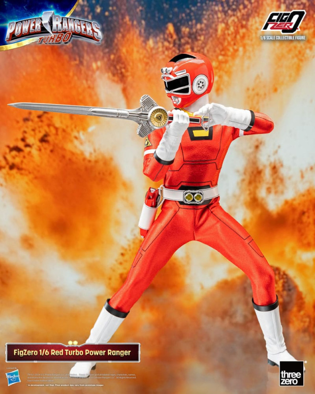 Power Rangers Turbo FigZero Action Figure 1/6 Red Turbo Power Ranger 30 cm 4
