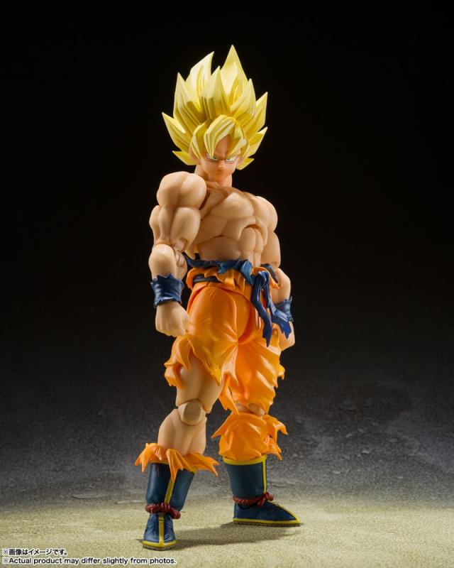 Dragon Ball Z S.H. Figuarts Action Figure Super Saiyan Son Goku - Legendary Super Saiyan - 14 cm