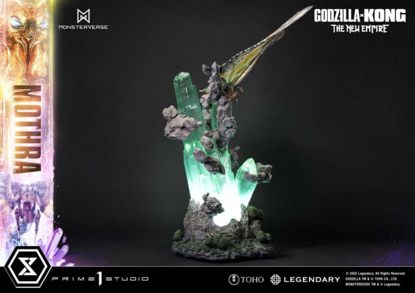 Godzilla x Kong: The New Empire Ultimate Diorama Masterline Series Statue Mothra Bonus Version 113 c 13