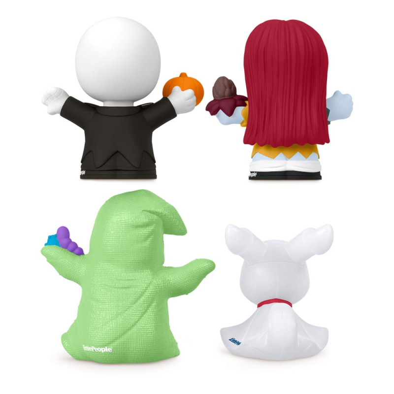 The Nightmare Before Christmas Fisher-Price Little People Collector Mini Figures 4-Pack 7 cm 8