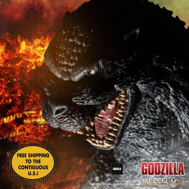 Godzilla: Ultimate Godzilla 46 cm Action Figure with Sound & Light Up - Mezco Toys
