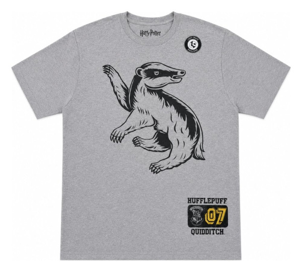 Harry Potter T-Shirt Hufflepuff 07 Quidditch Badger Size L 1