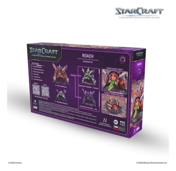 StarCraft TMG Expansion Set Zerg: Roach 1