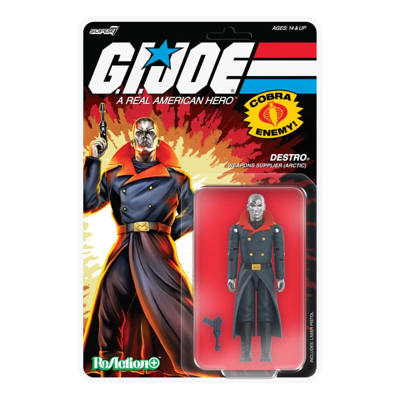 GI Joe (Movie) ReAction+ Action Figure Wave 5 Arctic Destro (Movie) 10 cm 1