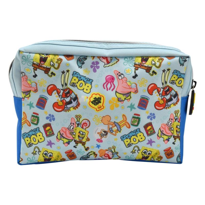 SpongeBob SquarePants Multi Pocket Pencil Case Icons 2