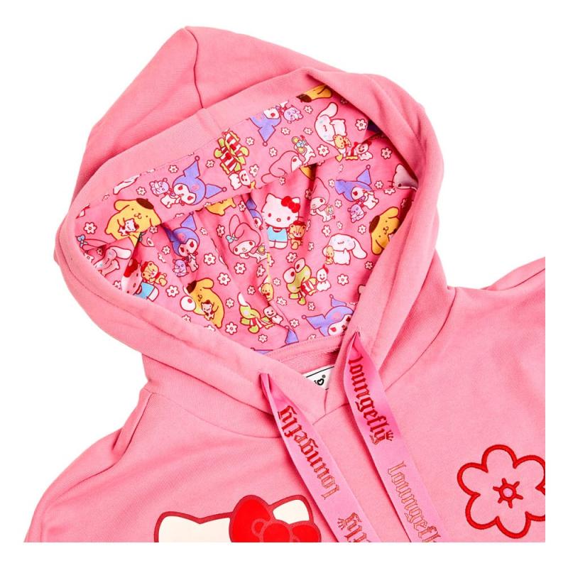 Sanrio by Loungefly Hoodie Sweater Unisex Sanrio & Friends Size M 3