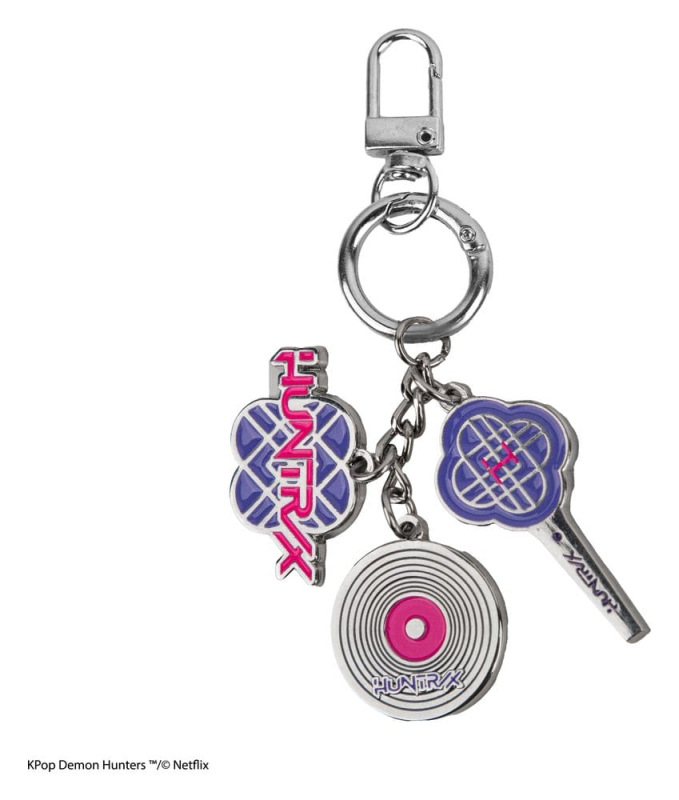 KPop Demon Hunters Charm Keychain HUNTR/X