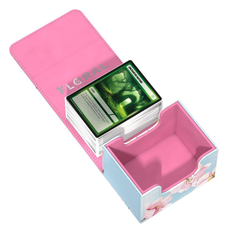 Ultimate Guard Sidewinder 100+ Xenoskin "Floral Places" - Cherry Blossom 7