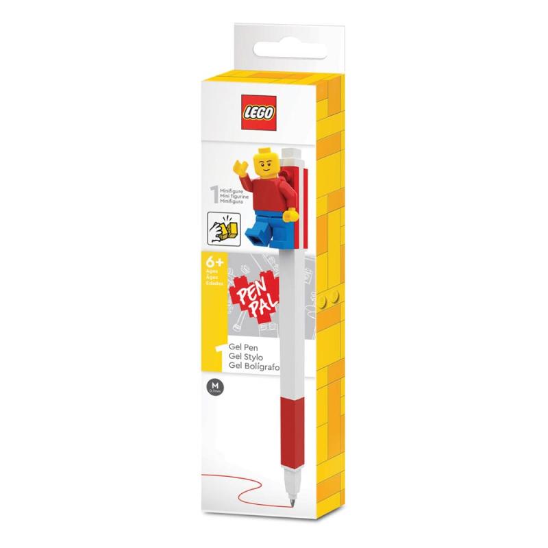 LEGO Gel Pens with Legofigur Red