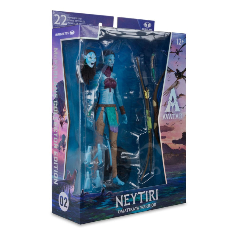 Avatar: Fire and Ash Action Figure Neytiri (Omatikaya Warrior) 18 cm 8