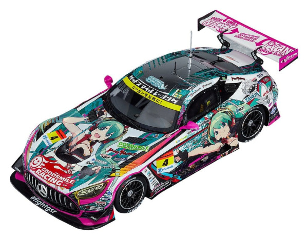 Hatsune Miku GT Project Vehicle 1/43 Good Smile Hatsune Miku AMG 2020 SUPER GT Okayama Test Ver. 11