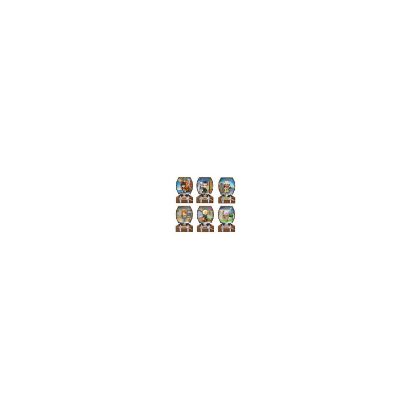 One Piece Barrel Capsule Mini Figures 9 cm Blind Box Display (6) 2