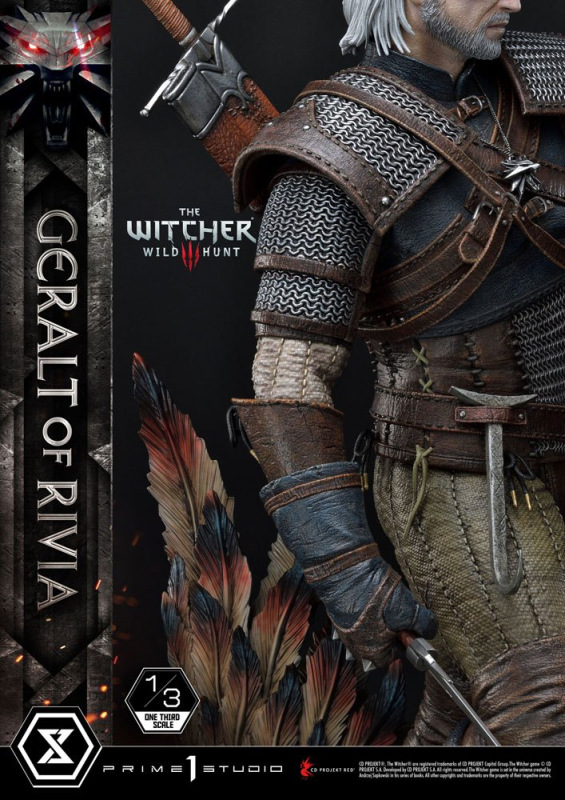 Witcher 3 Wild Hunt Statue 1/3 Geralt von Riva 88 cm 7