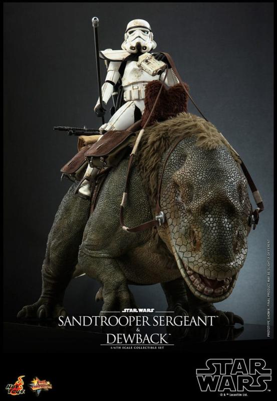 Star Wars Episode IV Action Figure 2-Pack 1/6 Sandtrooper Sergeant & Dewback 30 cm