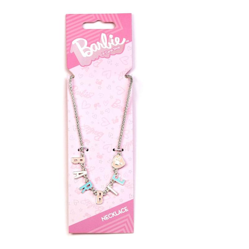 Barbie Pendant & Necklace Letter Name