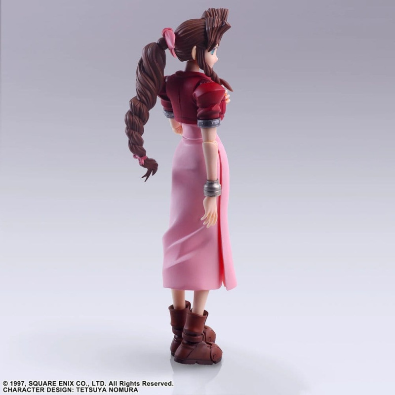 Final Fantasy VII Bring Arts Action Figure Aerith Gainsborough Digital Plus Edition 14 cm 5