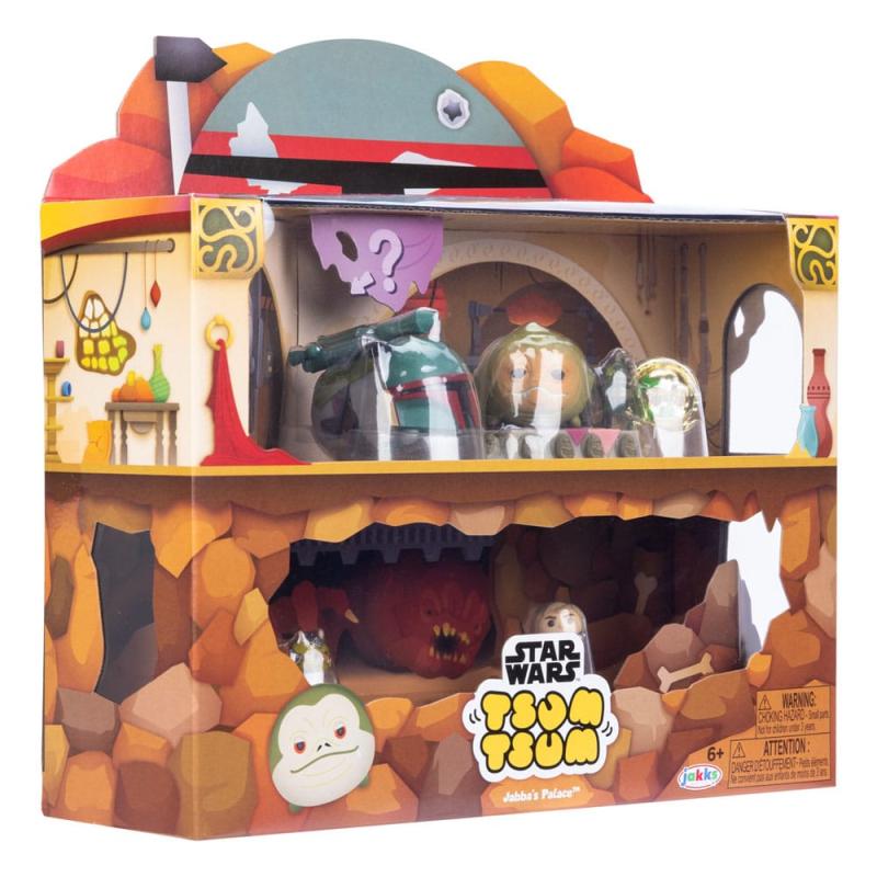 Disney Tsum Tsum Mini Figures Star Wars Jabba´s Place Deluxe Set 6