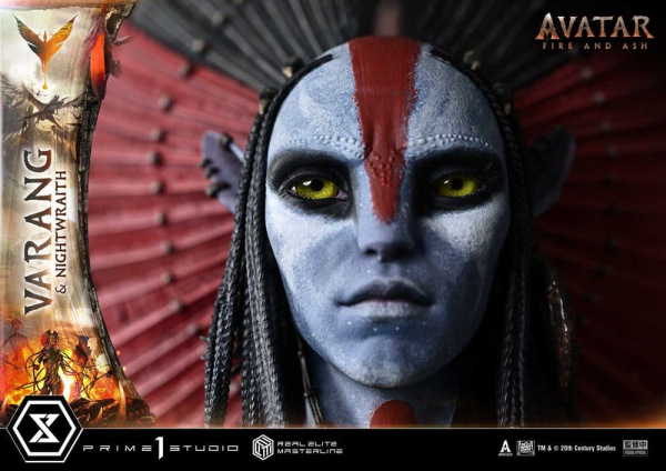 Avatar: Fire and Ash (Film) Real Elite Masterline Series Statue 1/4 Varang & Nightwraith Avatar Lega 11