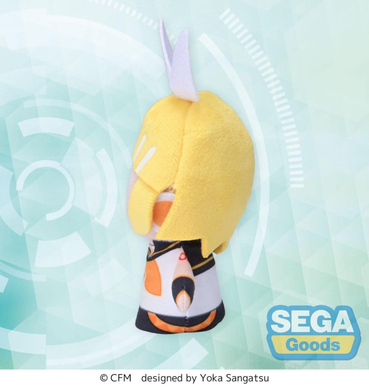Kagamine Rin & Len Fuwa Petit Plush Kagamine Rin Finger Mascot 10 cm 1