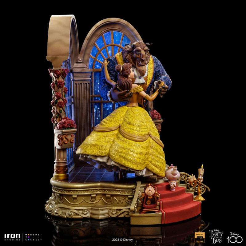 Disney: Beauty and the Beast 1/10 Art Scale Deluxe Statue - Iron Studios