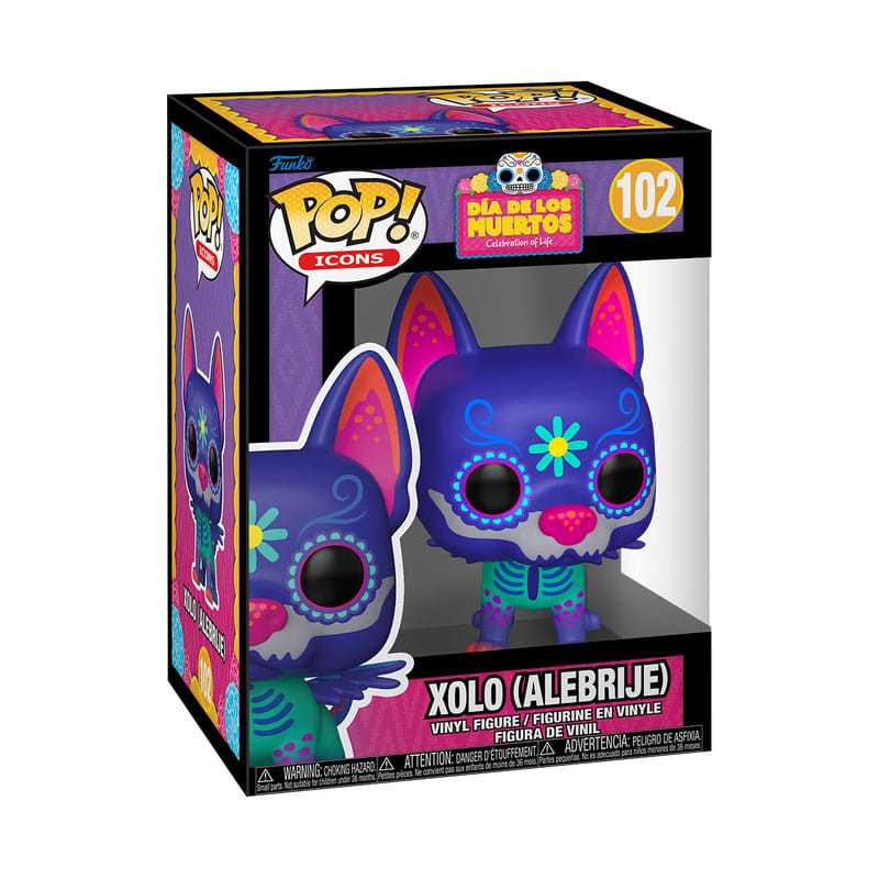 Dia de Los Muertos POP! Icons Vinyl Figure Xolo (Alebrije) 9 cm 1