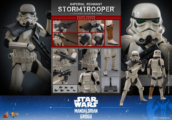 Star Wars: The Mandalorian & Grogu Movie Masterpiece Action Figure 1/6 Imperial Remnant Stormtrooper 11