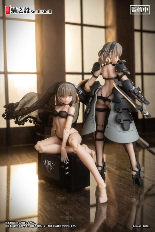 Original Character Action Figure 1/12 Front Armor Girl Victoria 14 cm