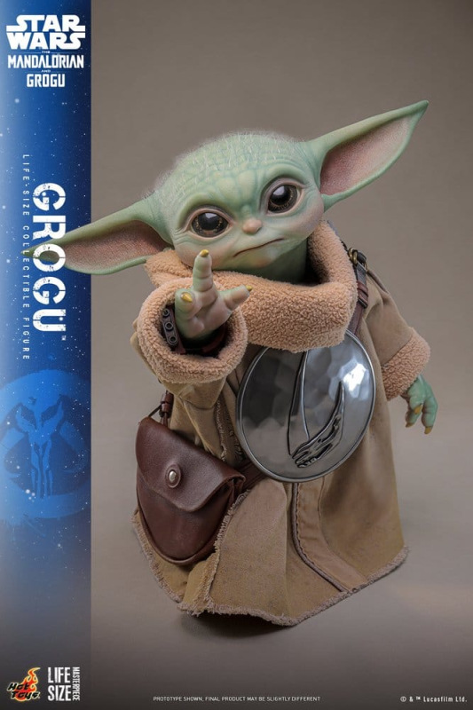 Star Wars: The Mandalorian & Grogu Life-Size Figure Grogu 38 cm 9