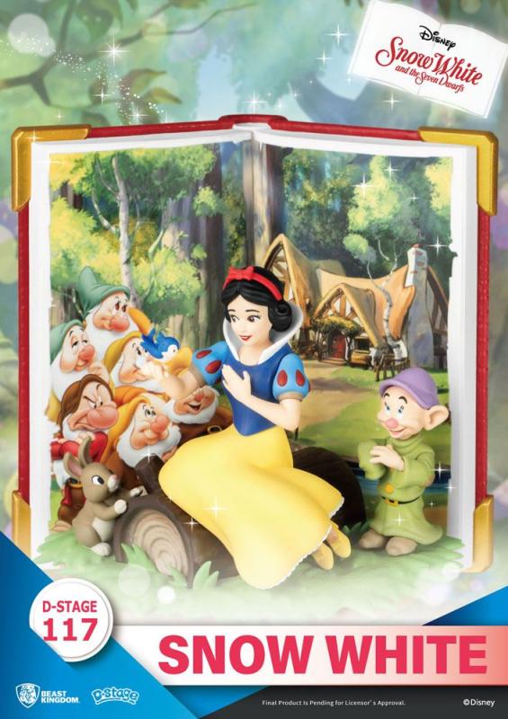 Disney Book Series: Snow White 13 cm Closed Box D-Stage PVC Diorama - Beast Kingdom Toys