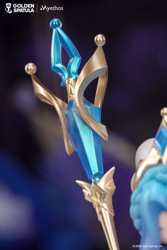 Golden Spatula PVC Statue Prestige Perfume Gem Chibi Janna Figure 17 cm 6