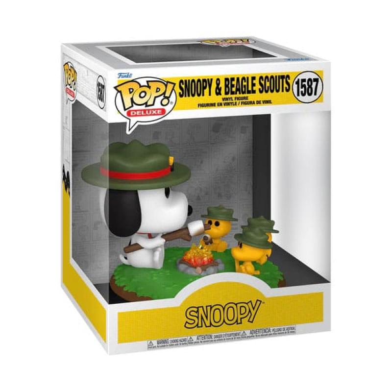 Peanuts POP! Deluxe Vinyl Figure Snoopy w/WS(Camping) 9 cm