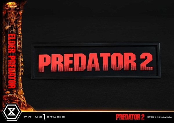 Predator 2 (Film) Museum Masterline Statue 1/3 Elder Predator 94 cm 9