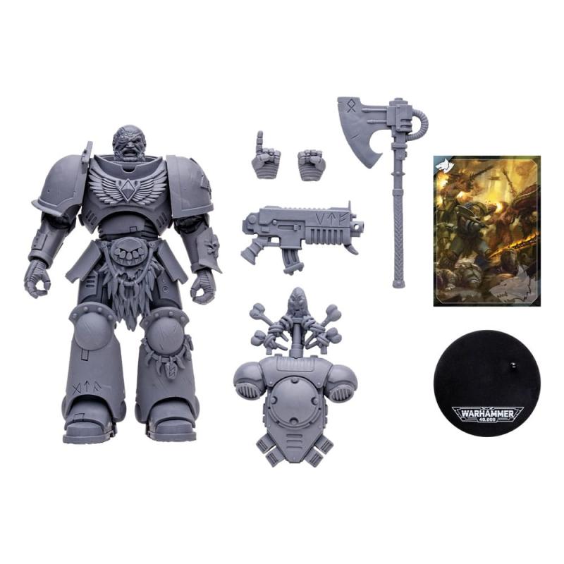 Warhammer 40k Action Figure Space Wolves Wolf Guard (Artist Proof) 18 cm