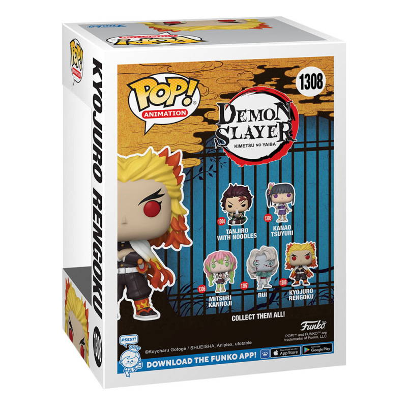 Demon Slayer POP! Animation Vinyl Figure Rengoku 9 cm 2