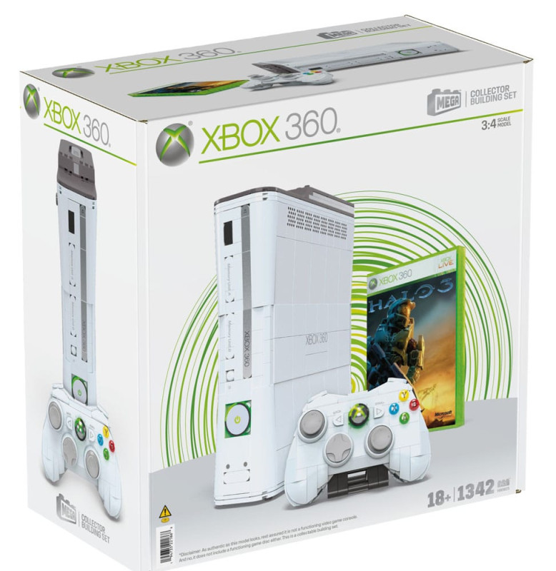 XBOX MEGA Construction Set 3/4 XBOX 360 Console 5