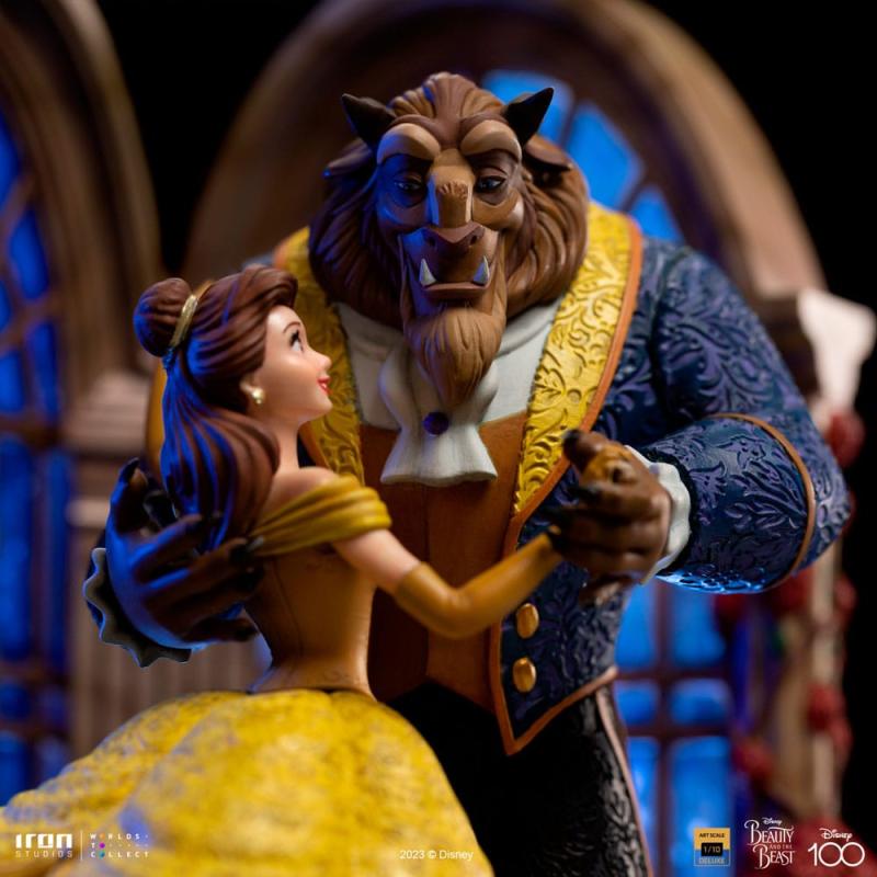 Disney: Beauty and the Beast 1/10 Art Scale Deluxe Statue - Iron Studios