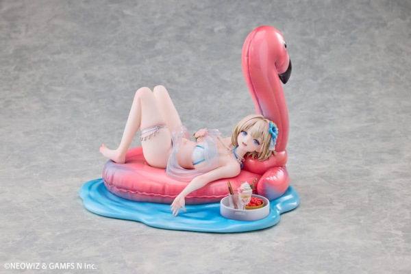 Brown Dust 2 PVC Figure 1/7 Hot Summer Dream Justia 16 cm 12