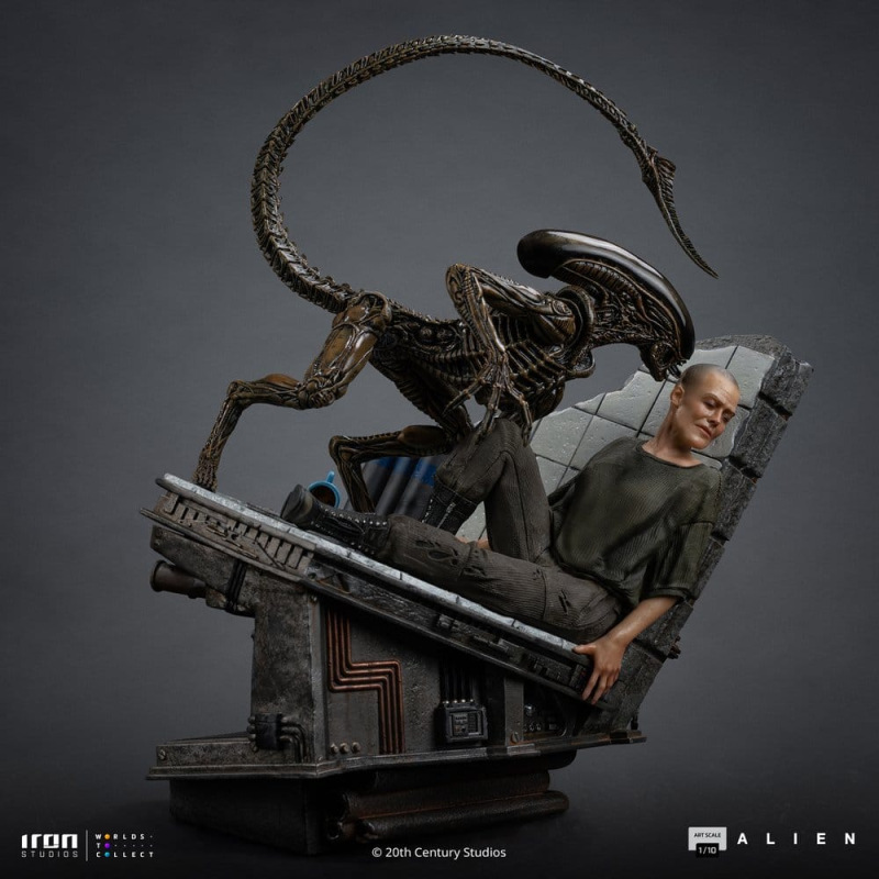 Alien 3 Art Scale Statue 1/10 Ellen Ripley and Dog Alien 23 cm 2