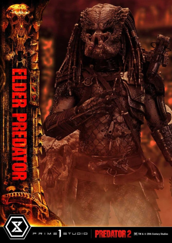 Predator 2 (Film) Museum Masterline Statue 1/3 Elder Predator 94 cm 4