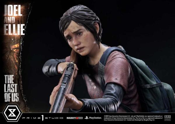 The Last of Us Part I Ultimate Premium Masterline Series Statue Joel & Ellie Deluxe Version (The Las 12