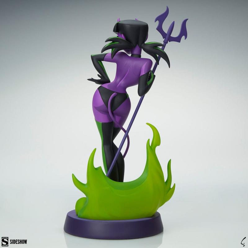 Original Artist Series Statue Devil Girl (Purple and Green Variant) 30 cm 9