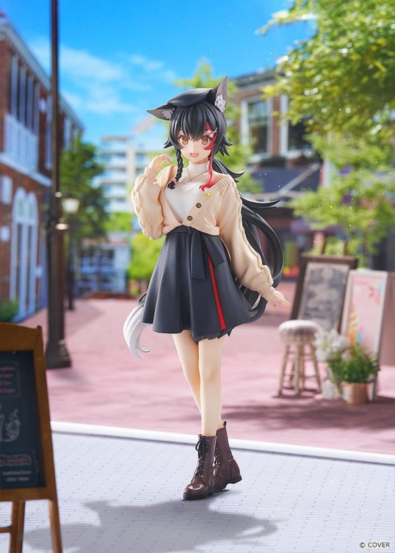 Hololive Production G.S. Collection PVC Figure 1/7 Ookami Mio Date Style - Street Outfit Ver. 24 cm 2