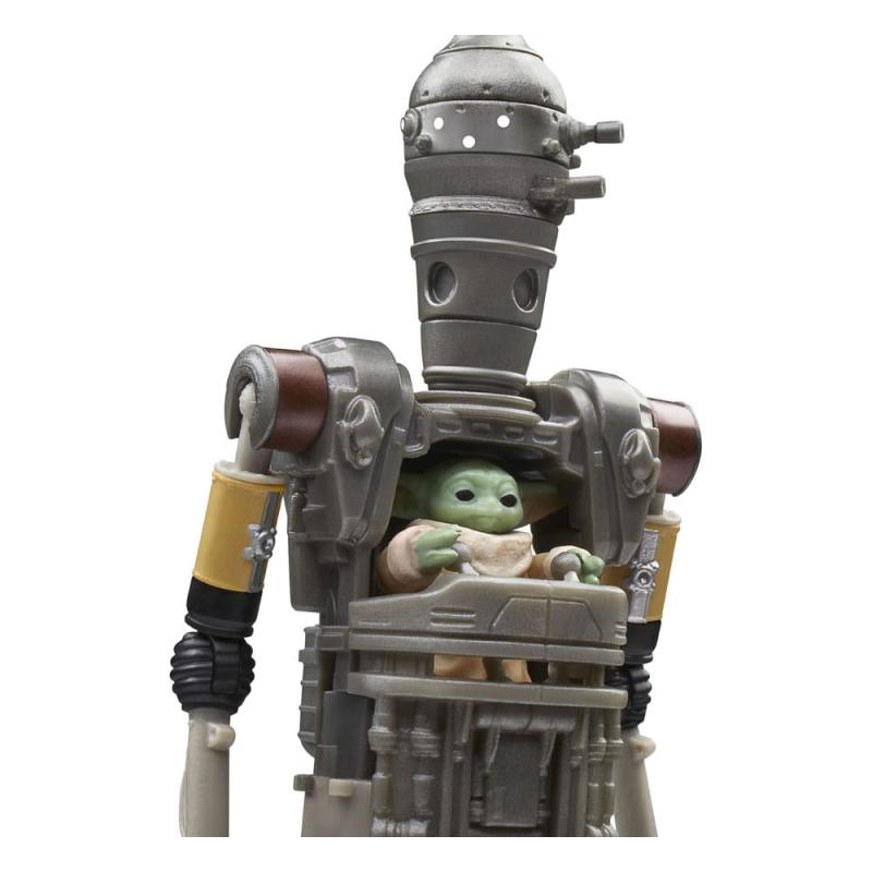 Star Wars: The Mandalorian Vintage Collection Action Figure 3-Pack IG-12, Grogu & Anzellan 10 cm 4