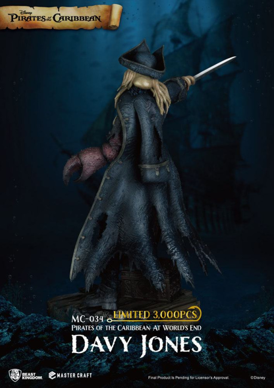 Pirates of the Caribbean: At World's End Master Craft Statue Davy Jones 42 cm 6