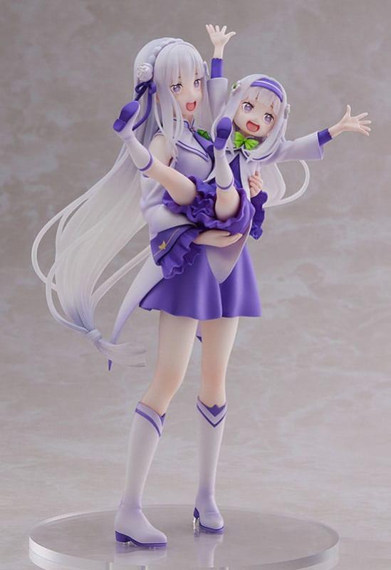 Re:Zero Starting Life in Another World PVC Statue 1/7 Emilia & Childhood Emilia 24 cm