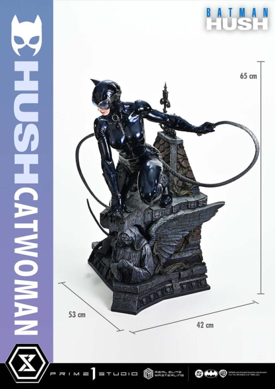 Batman: Hush (Comics) Real Elite Masterline Series Statue 1/3 Catwoman 65 cm 5